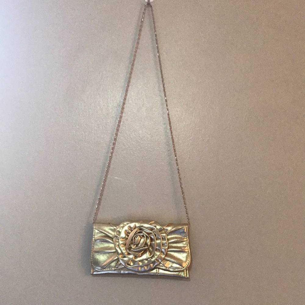 Gold Clutch Purse